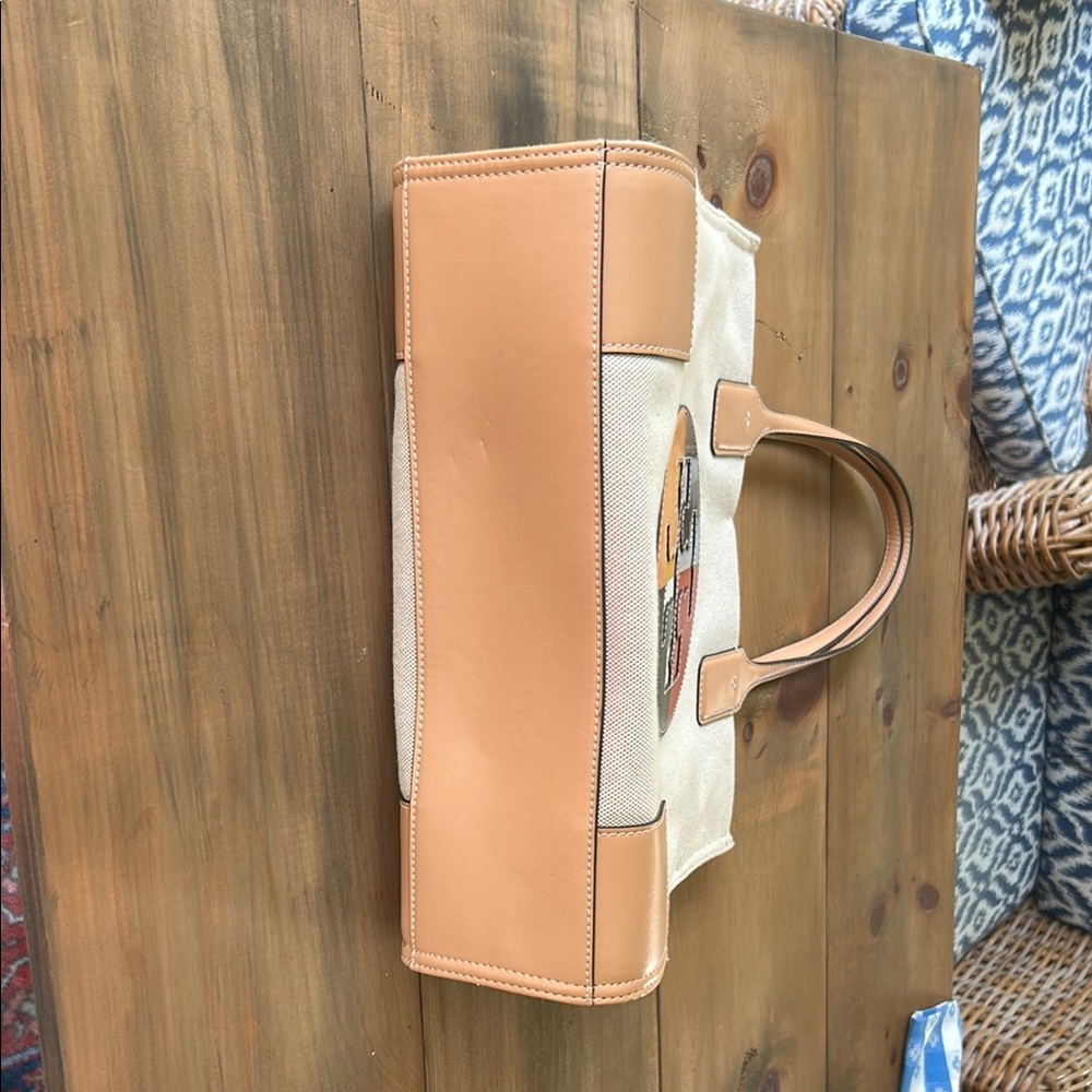Tory Burch Multicolor Canvas Tote Bag - Picture 2 of 8